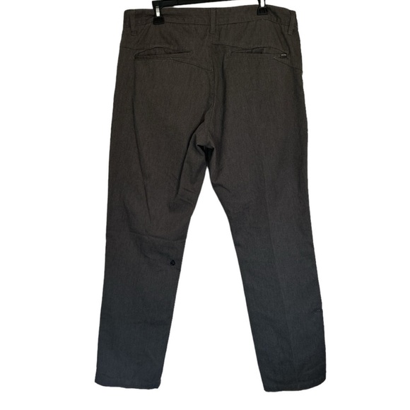 Volcom dark gray/black men's pants size 36 - Picture 2 of 9